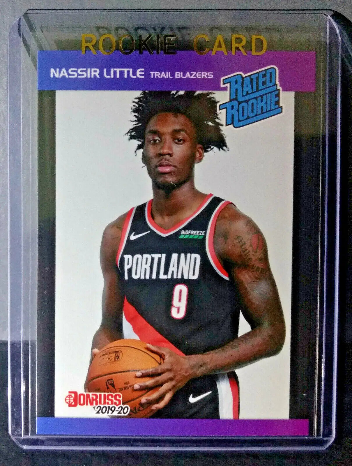 Nassir Little 2019-20 Panini NBA #21 Rated Rookie Retro Card 1/3431 - Basketball Card Single
