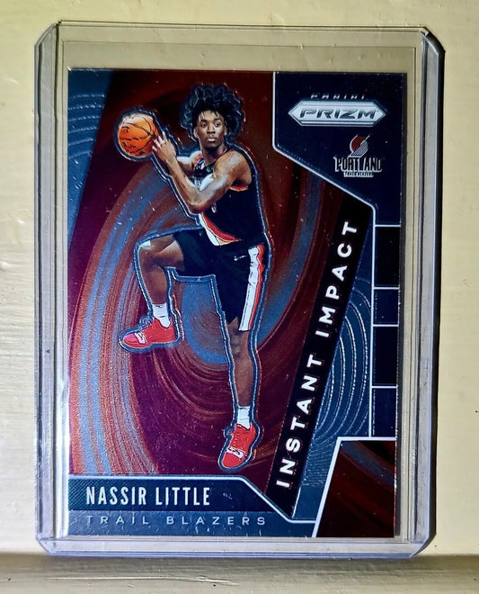 Nassir Little 2019-20 Panini Prizm Instant Impact NBA #19 Rookie Card - Basketball Card Single