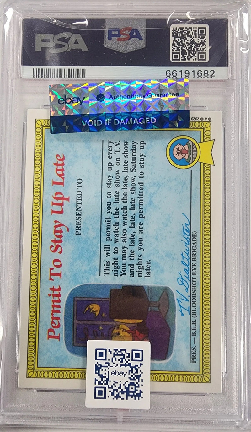 Nasty Nick 2020 Topps Garbage Pail Kids Sapphire #1a PSA 10 Gem Mint 1682 - Non-Sports Card Single
