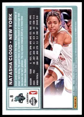 Natasha Cloud Base Donruss WNBA 8 NM - Basketball Card Single
