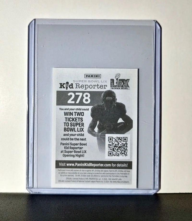 Nate Hobbs 2024 Panini NFL Sticker #278 Las Vegas Raiders