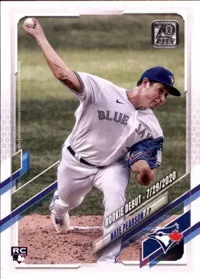 Nate Pearson 2021 Topps Update #US170 Toronto Blue Jays - Baseball Card Single
