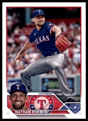 Nathan Eovaldi 2023 Topps #341 Texas Rangers - Baseball Card Single