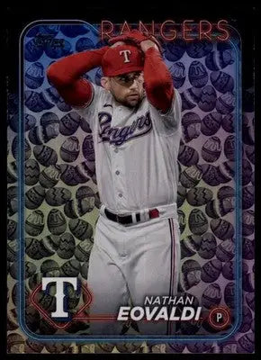 Nathan Eovaldi 2024 Topps Holiday Eggs #258 Texas Rangers - Baseball Card Single