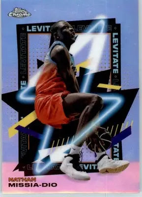 Nathan Missia-Dio - 2021-22 Topps Chrome Overtime Elite - #LEV-9 - Levitate - Basketball Card Single