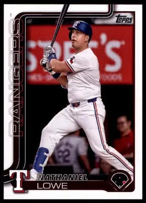 Nathaniel Lowe 2025 Topps #259 Texas Rangers - Baseball Card Single