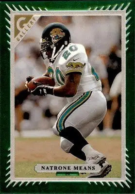 Natrone Means - 1997 Topps Gallery - #35 - Football - Football Card Single