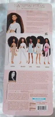 Naturalistas 11.5’’Long Hair African American Beautiful Fashion Doll Kelsey NRFB - Collectibles