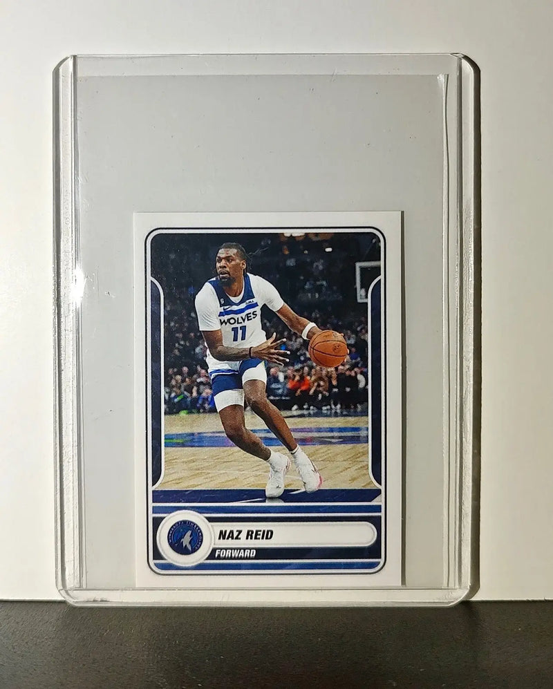 Naz Reid 2023-24 Panini NBA #392 Sticker Minnesota Timberwolves