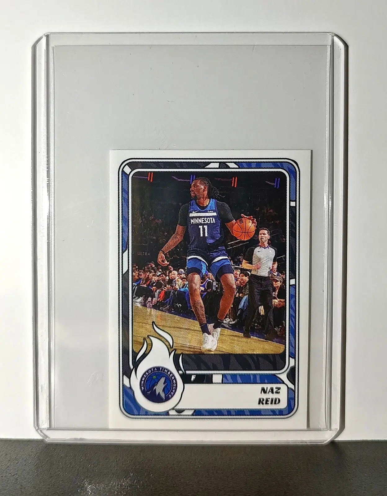 Naz Reid 2024-25 Panini NBA #390 Sticker Card Minnesota Timberwolves - Basketball Card Single