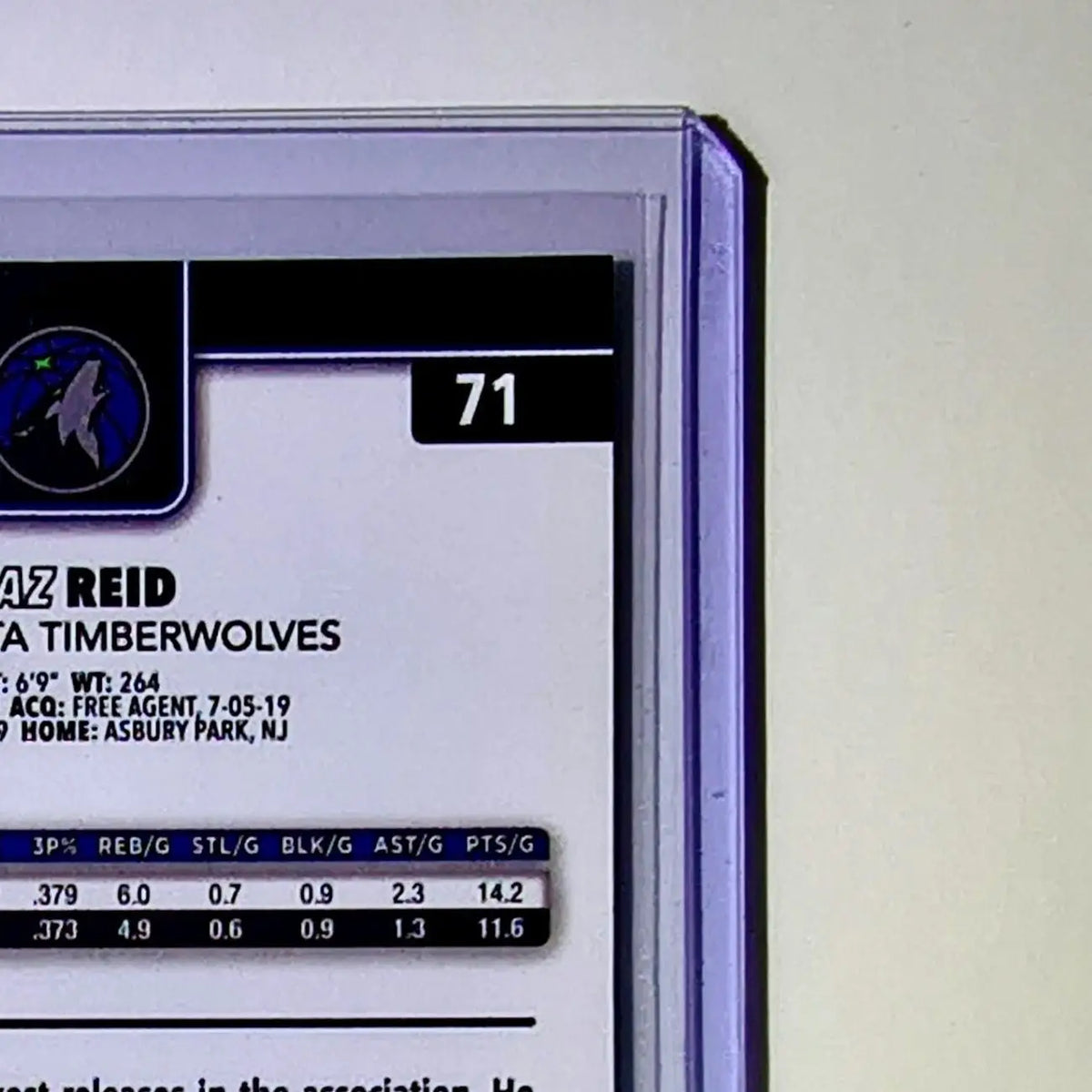 Naz Reid 2025-26 NBA Topps Chrome Update #71 Basketball Card Timberwolves - Basketball Card Single
