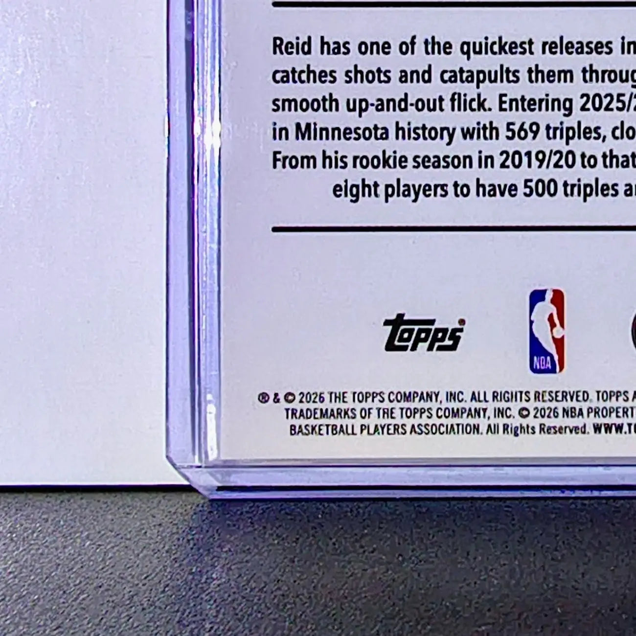 Naz Reid 2025-26 NBA Topps Chrome Update #71 Basketball Card Timberwolves - Basketball Card Single