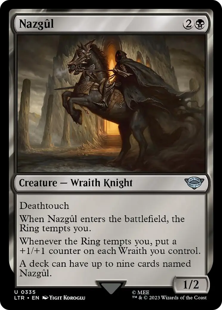 Nazgul (335) [The Lord of the Rings: Tales of Middle-Earth] - Entertainment Card Single