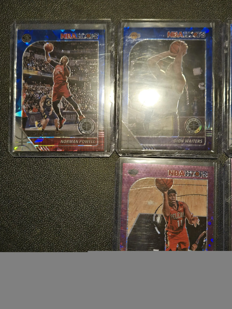 NBA 2019-20 Hoops Basketball Card Lot 6 Holiday Sabonis blue/purple parallel - Basketball Card Single