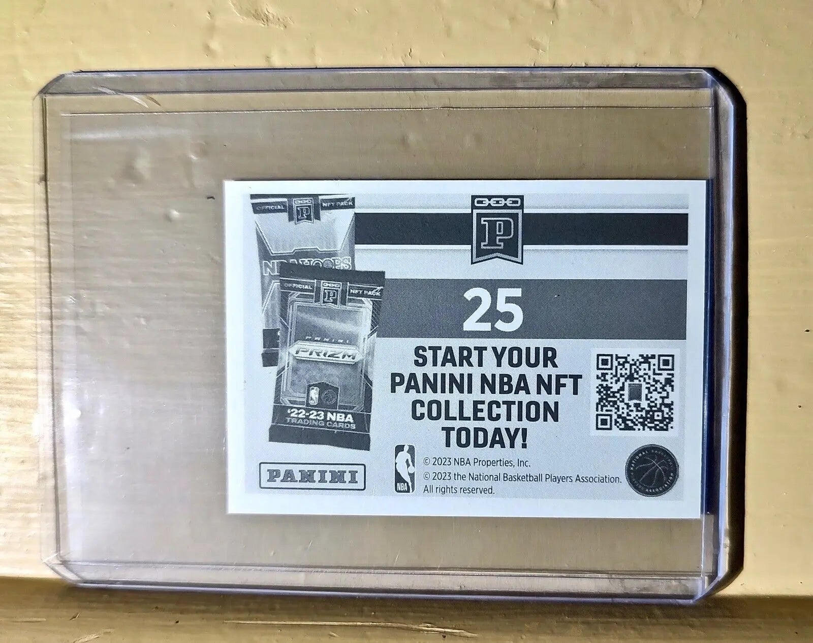 NBA Champions 2023-24 Panini NBA Basketball #25 Foil Sticker - Basketball Card Single