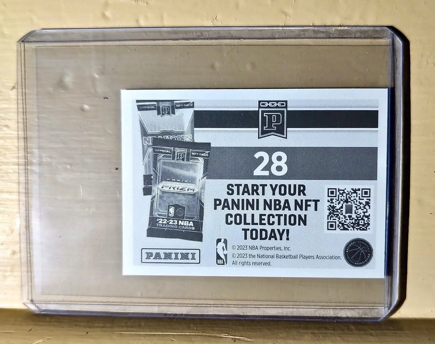 NBA Champions 2023-24 Panini NBA Basketball #28 Foil Sticker - Basketball Card Single