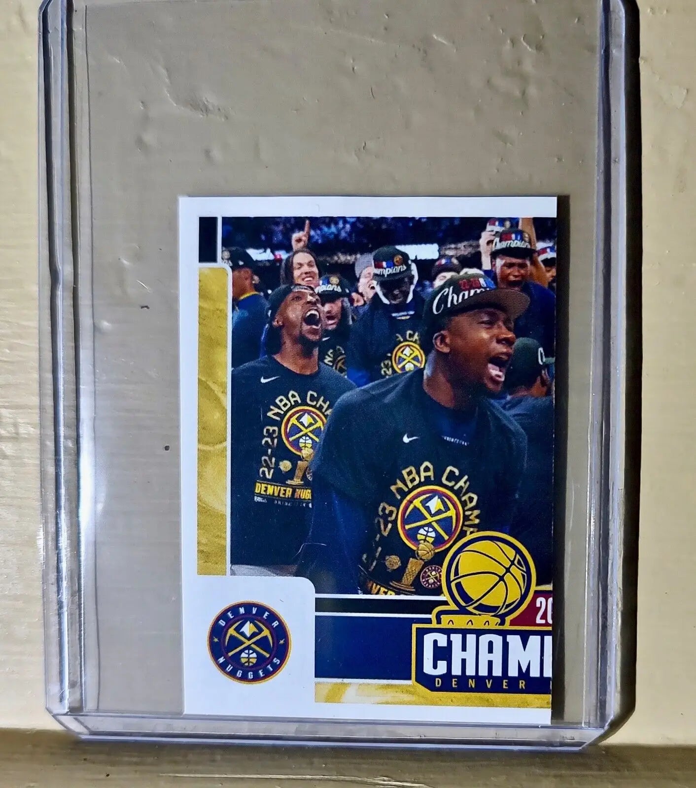 NBA Champions - Denver Nuggets 2023-24 Panini NBA Basketball #29 Sticker - Other