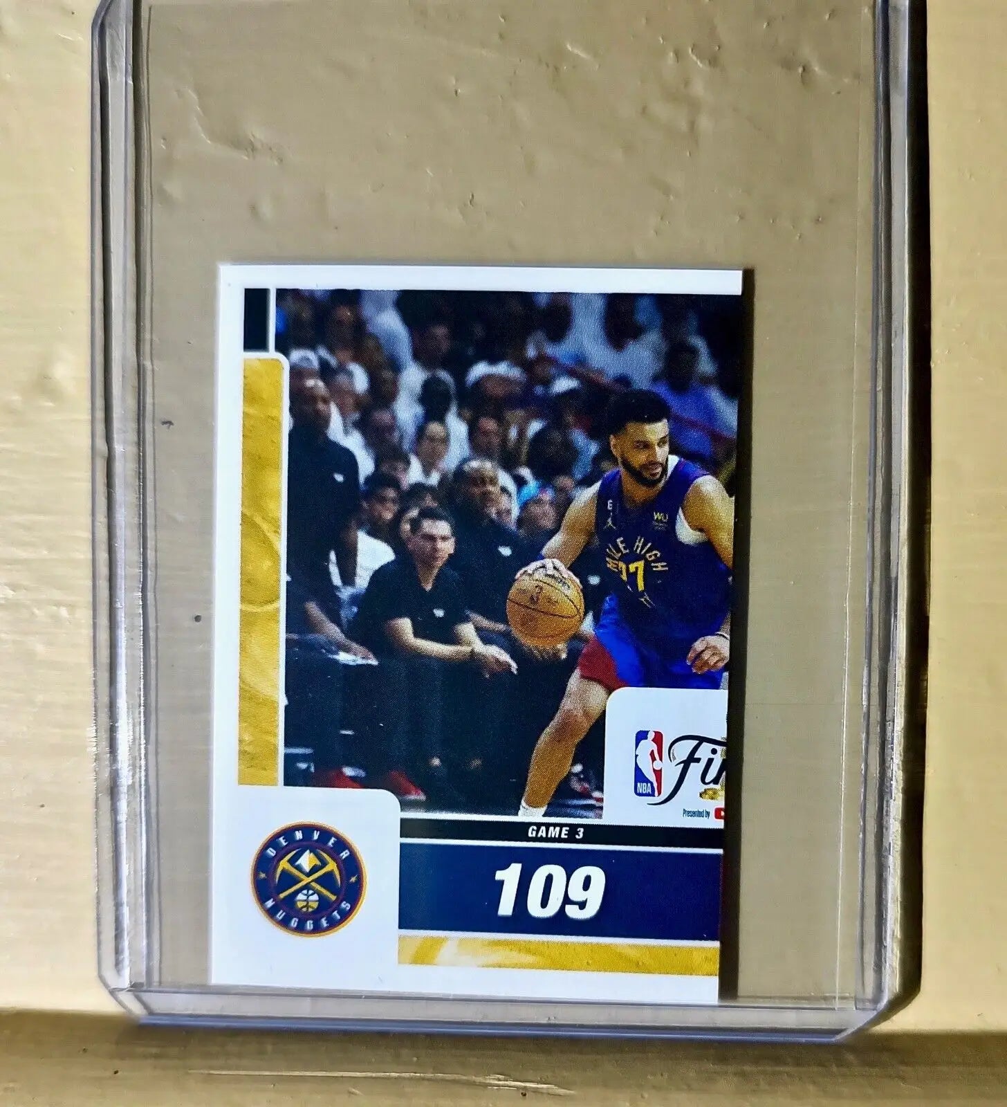 NBA Finals Game 3 2023-24 Panini NBA Basketball #17 Sticker - Other