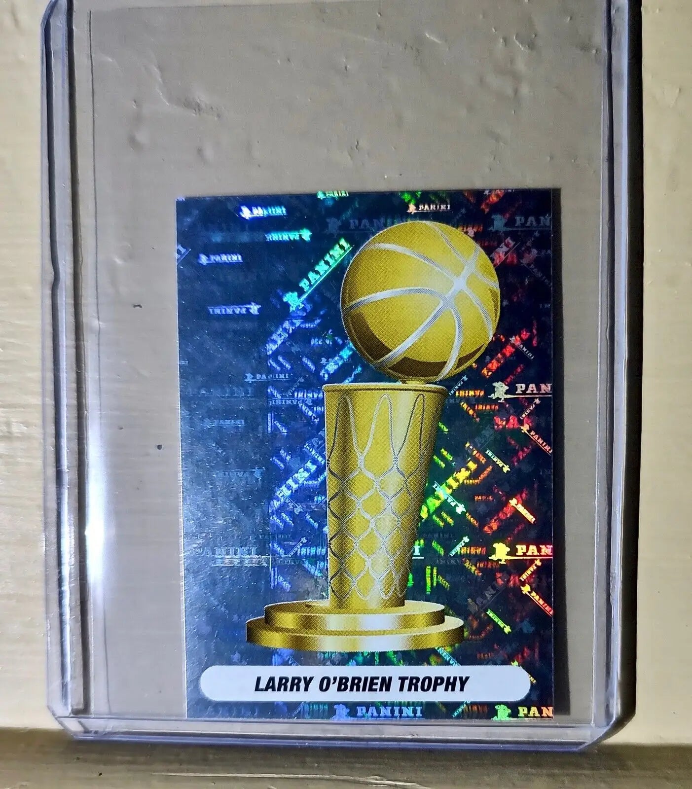 NBA Finals Trophy - 2023-24 Panini NBA Basketball #31 Foil Sticker - Other