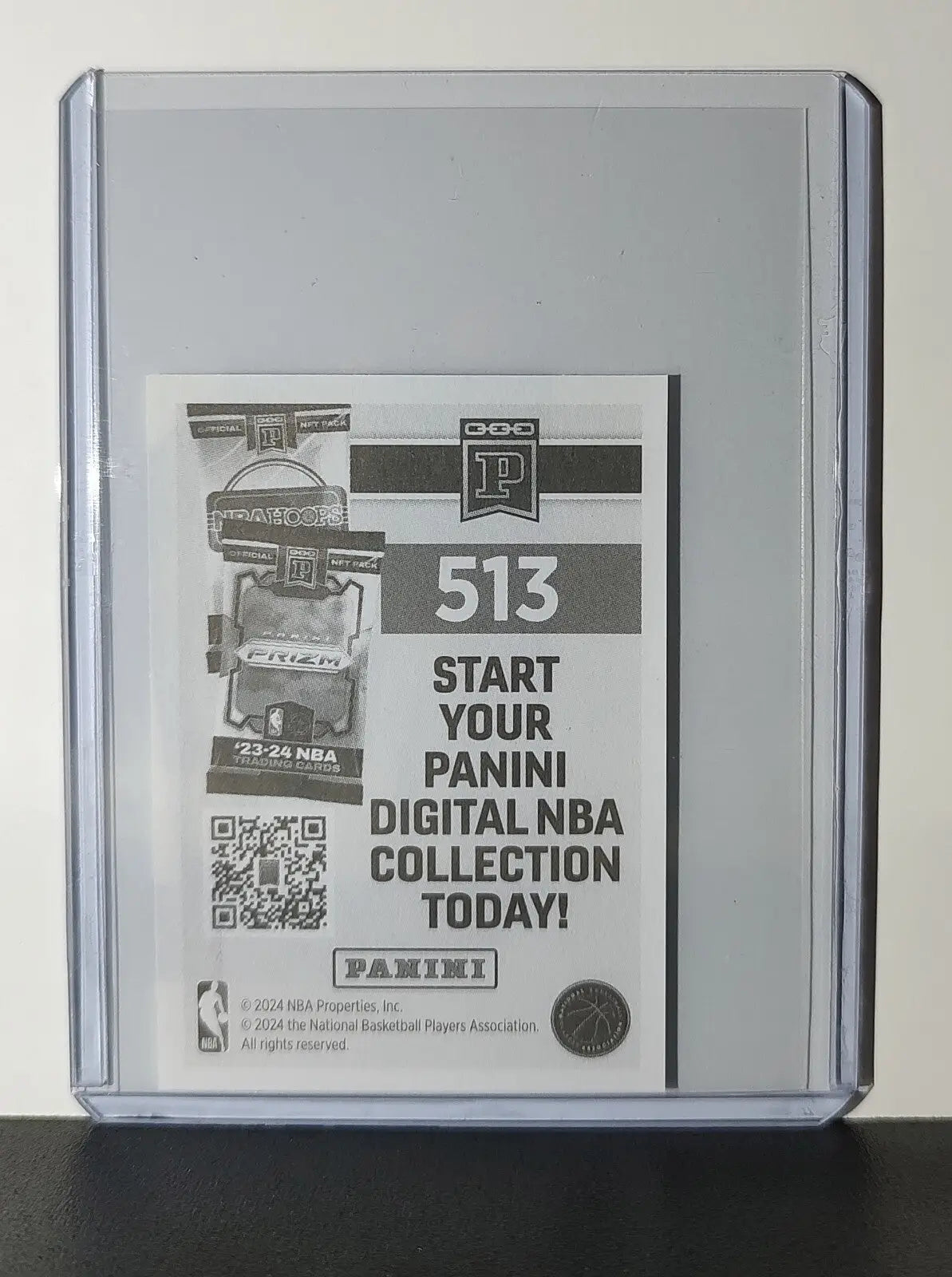 NBA Logo 2024-25 Panini NBA #513 Sticker Card