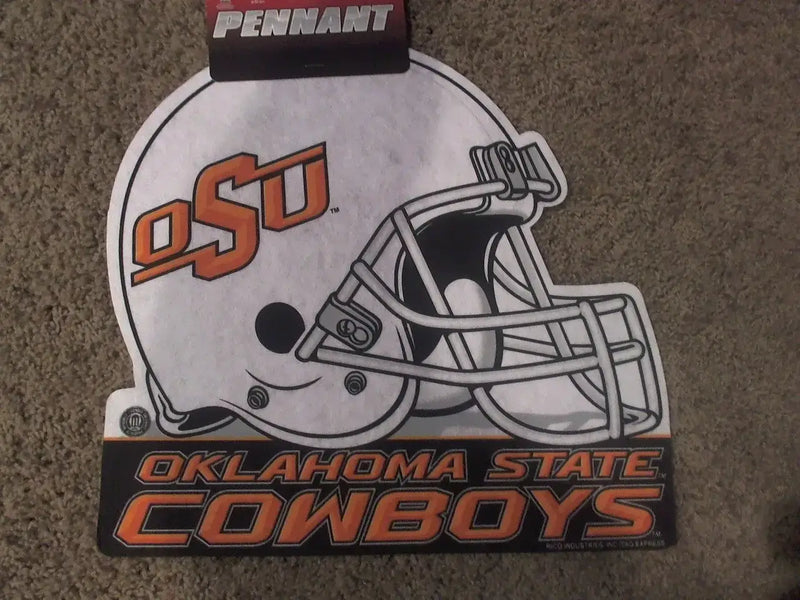 NCAA Die-Cut Helmet Felt Pennant You Choose Your Team - MADE IN USA - Sports Memorabilia