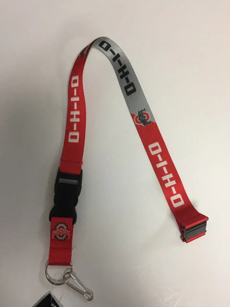 NCAA Football Team Logo Slogan Lanyard Pick Your Team - Apparel