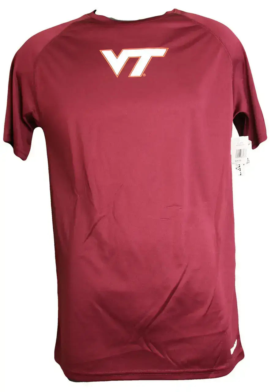 NCAA Virginia Tech Hokies Fusion Fit Short Sleeve VT