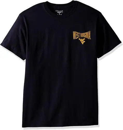 Dark blue West Virginia Mountaineers men’s short sleeve T-shirt for Virginia fans