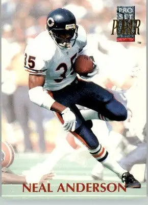Neal Anderson - 1992 Pro Set Power - #35 - Football - Football Card Single