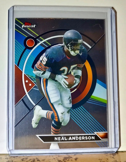 Neal Anderson 2023 Topps Finest NFL #160 Football Card Chicago Bears - Football Card Single