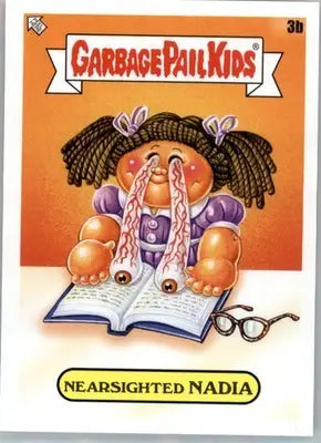 Nearsighted Nadia - 2022 Topps Garbage Pail Kids: Book Worms - #3b - Non_sport - Non-Sports Card Single