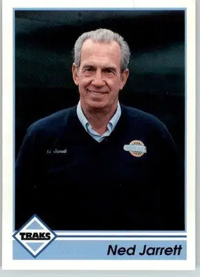 Ned Jarrett - 1992 Traks - #126 - Racing - Racing Card Single