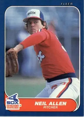 Neil Allen - 1986 Fleer Update - #U-3 - Baseball - Baseball Card Single