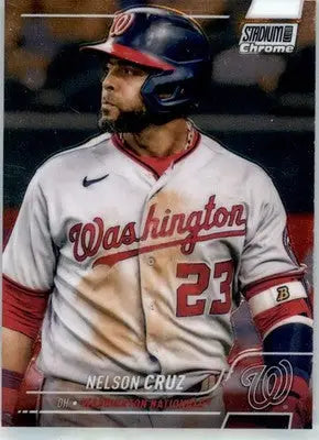 Nelson Cruz - 2022 Stadium Club Chrome - #145 - Baseball - Baseball Card Single