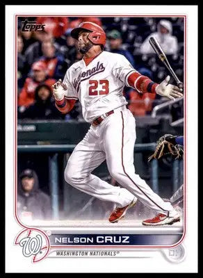 Nelson Cruz 2022 Topps Update #US194 Washington Nationals - Baseball Card Single