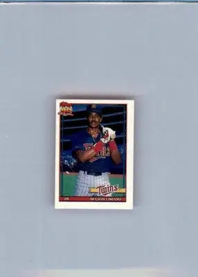 Nelson Liriano - 1991 Topps Micro - #18 - Baseball - Baseball Card Single