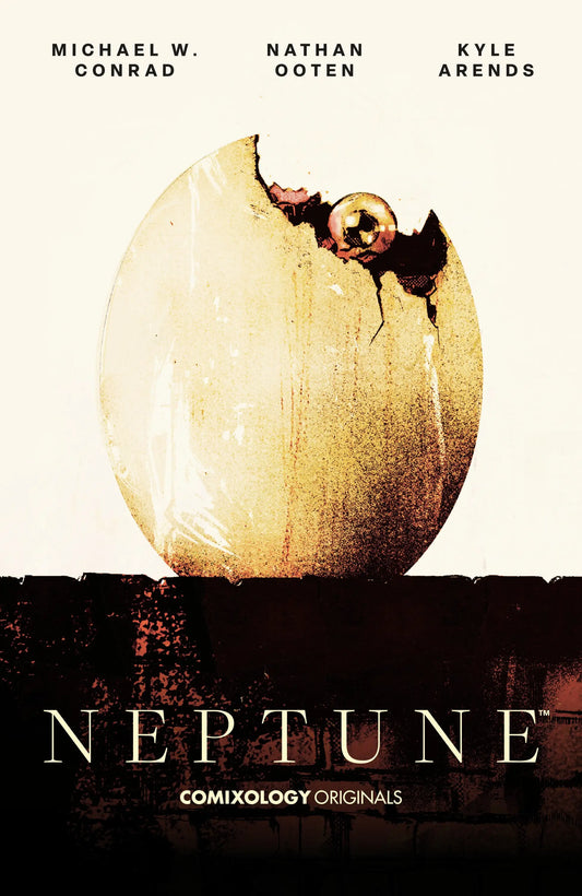 Cracked Egg with Golden Yolk seen in Neptune product for fresh breakfast ingredients