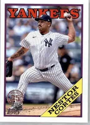 Nestor Cortes - 2023 Topps - #T88-22 - 1988 Topps Baseball 35th Anniversary - Baseball Card Single