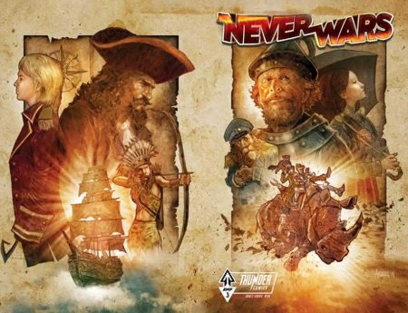 Neverwars #3 (Of 8) Cover A Erwin J Arroza Wraparound - Back Issues