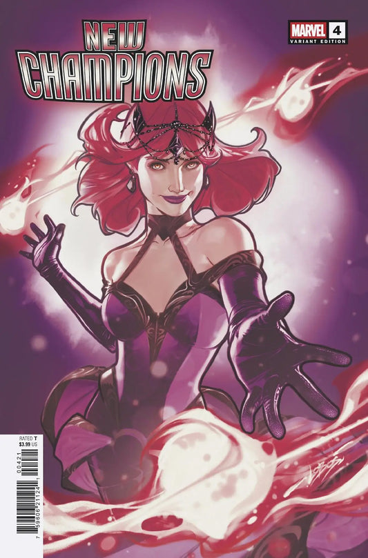 New Champions comic book featuring Pablo Villalobos Variant cover artwork