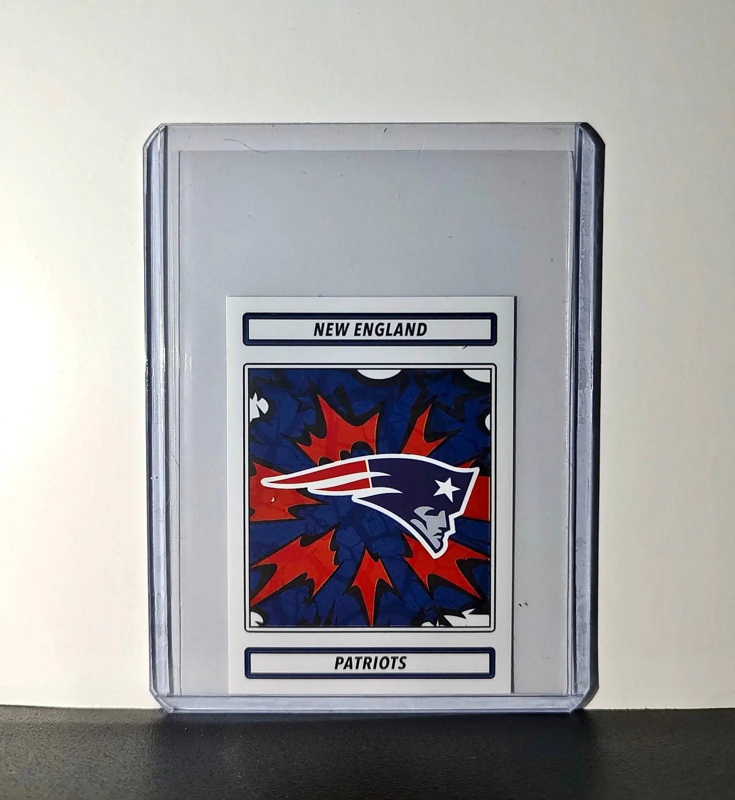 New England Patriots Logo 2025 Panini NFL #86 Sticker