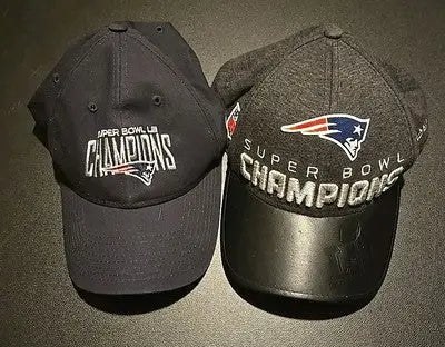 new england patriots Super Bowl Champs hat lot Of 2 LI and LIII - Apparel
