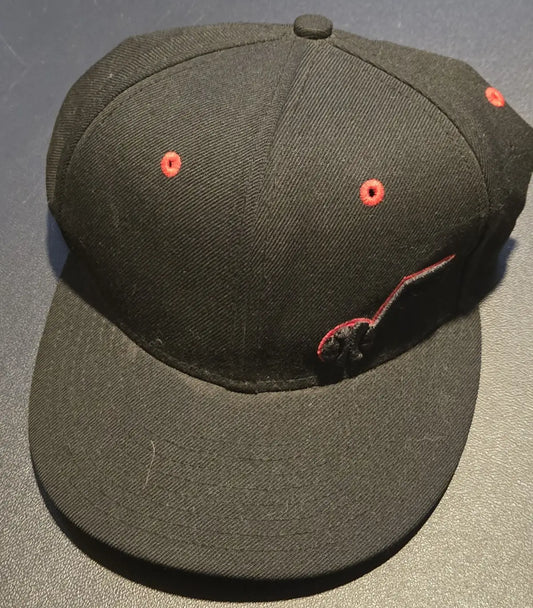 New Era 59FIFTY Utah Jazz NBA Fitted Hat 7 1/8 Black/Red – VG Condition - Apparel
