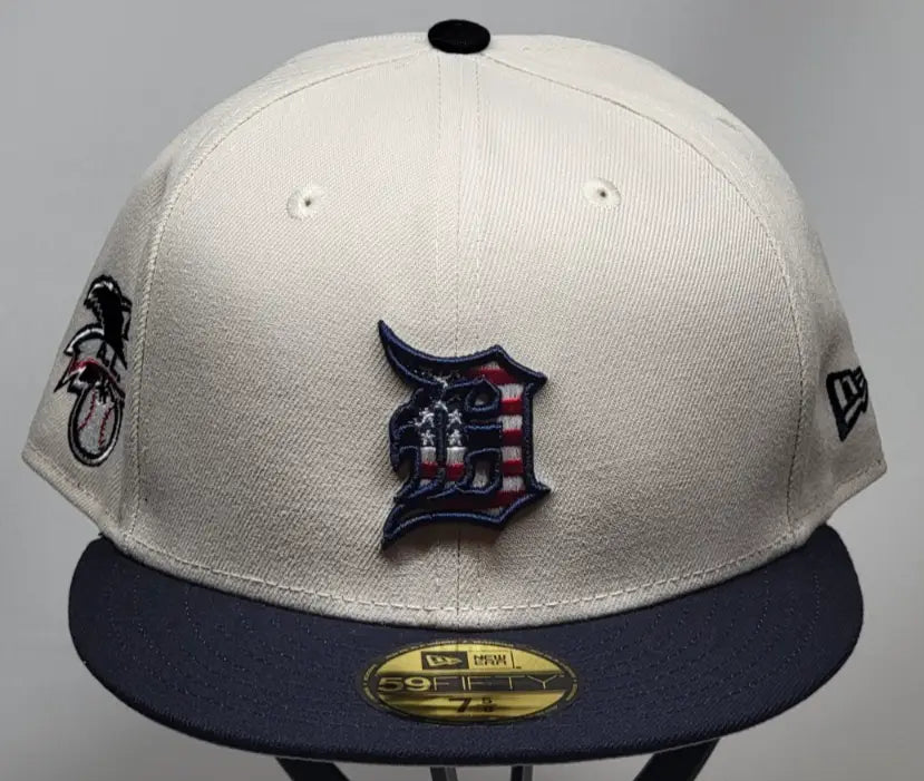 Detroit Tigers 4th of July official On-Field Cap by NEW ERA featuring Detroit Tigers logo