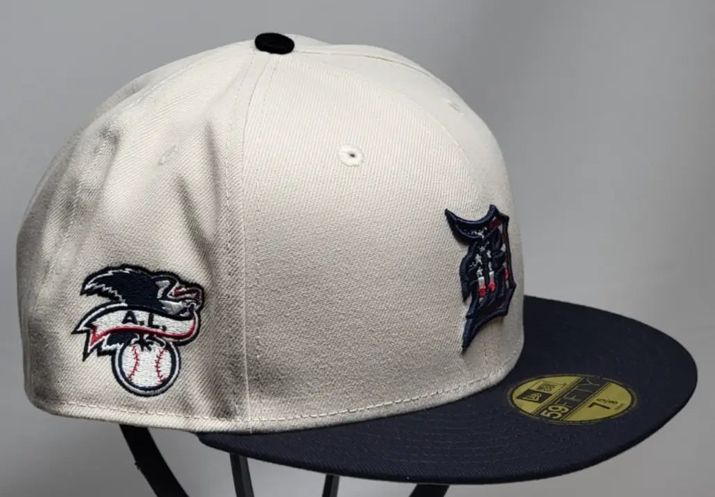 Detroit Tigers 4th of July era Detroit Tigers 59FIFTY official on-field cap