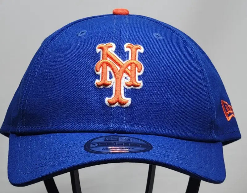Blue New York Mets 9 Forty Loop Hat, mets blue cap for Yankees fans