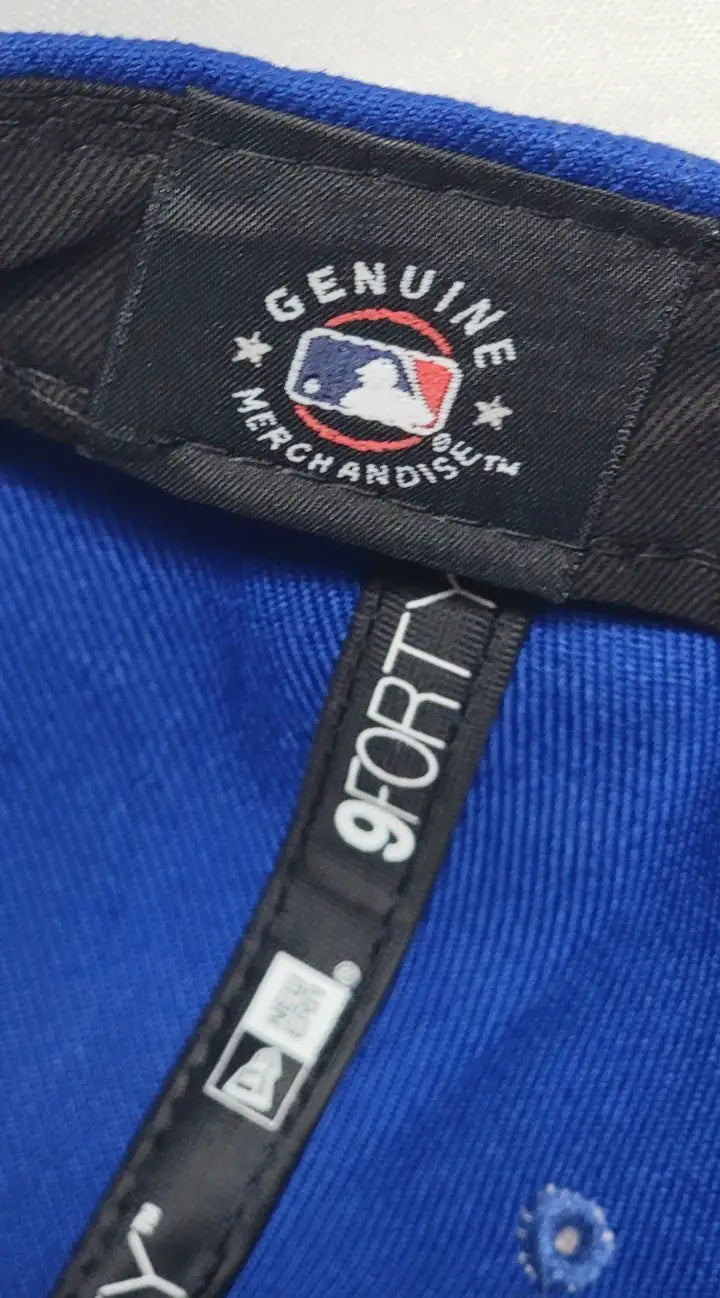 Interior view of Mets Blue New Era 9 Forty Loop Hat for New York Mets Blue fans