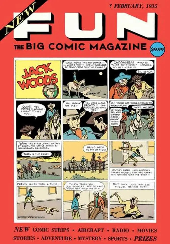 New Fun Comics #1 Facsimile Edition Cover A Lyman Anderson - Comic Book