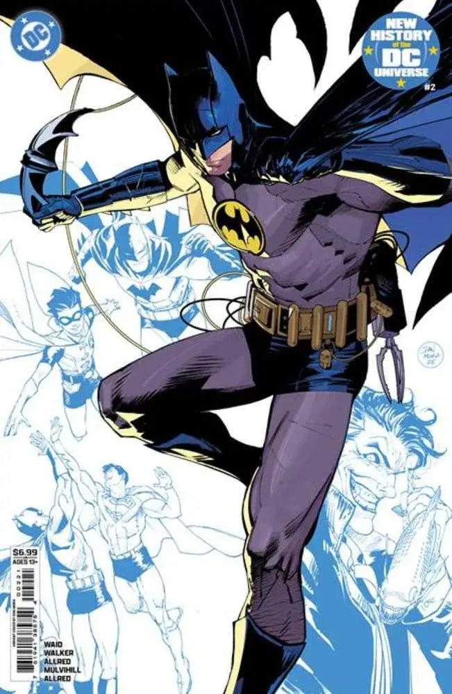 New History Of The DC Universe #2 (Of 4) Cover B Dan Mora Card Stock Variant - Comic Book