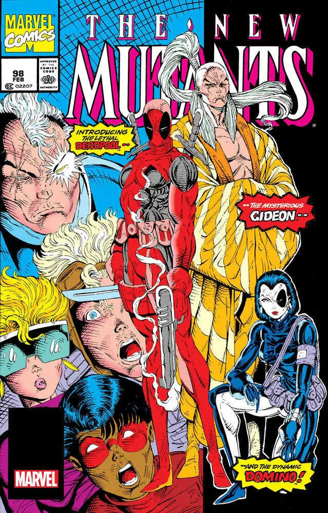New Mutants #98 Facsimile Edition Foil Variant [New Printing 2] - Comic Book
